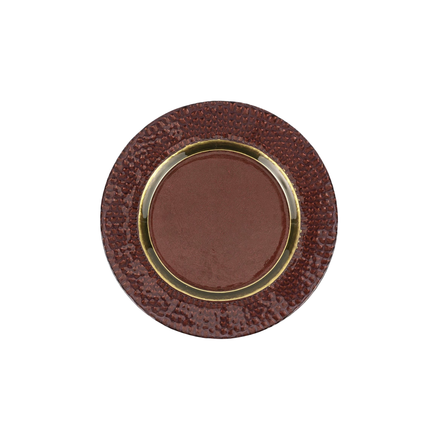 Pelli Glass Salad Plate - Brown