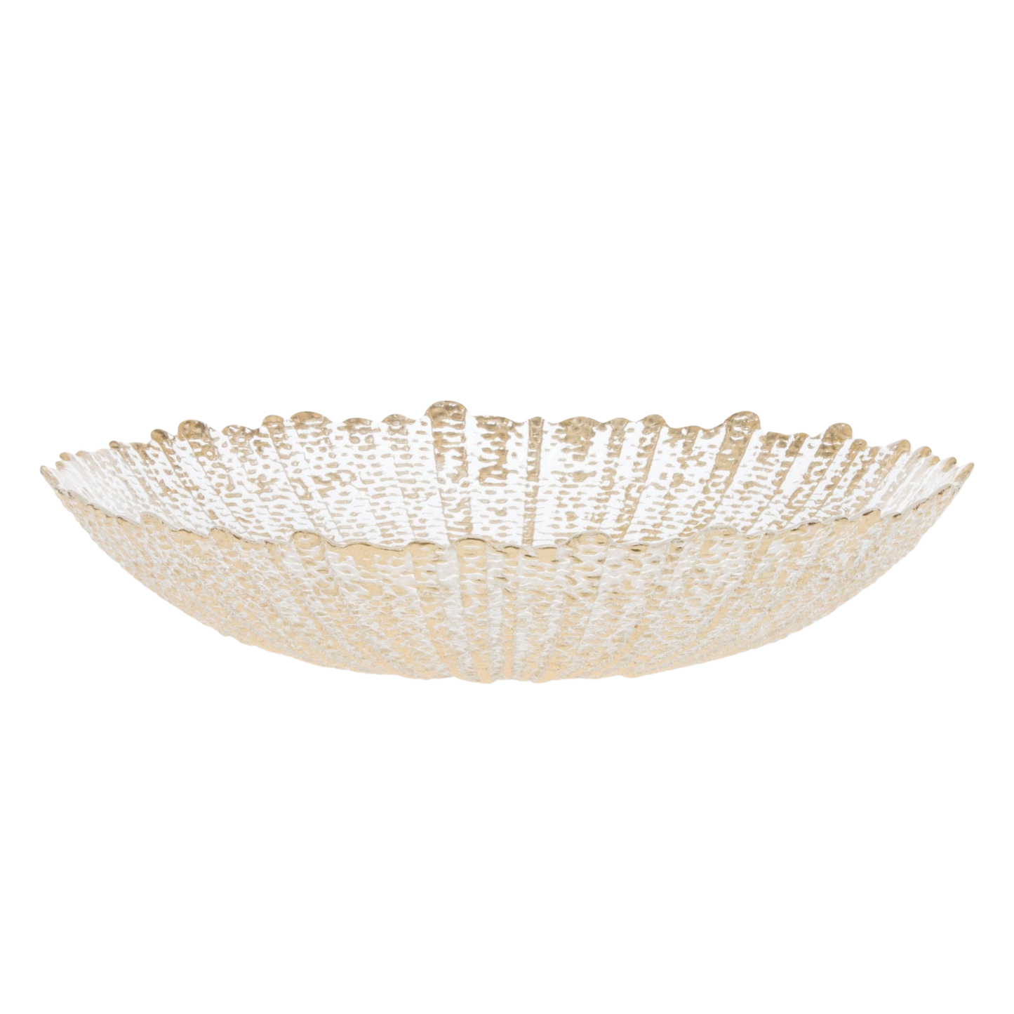 Rufolo Glass Large Serving Bowl