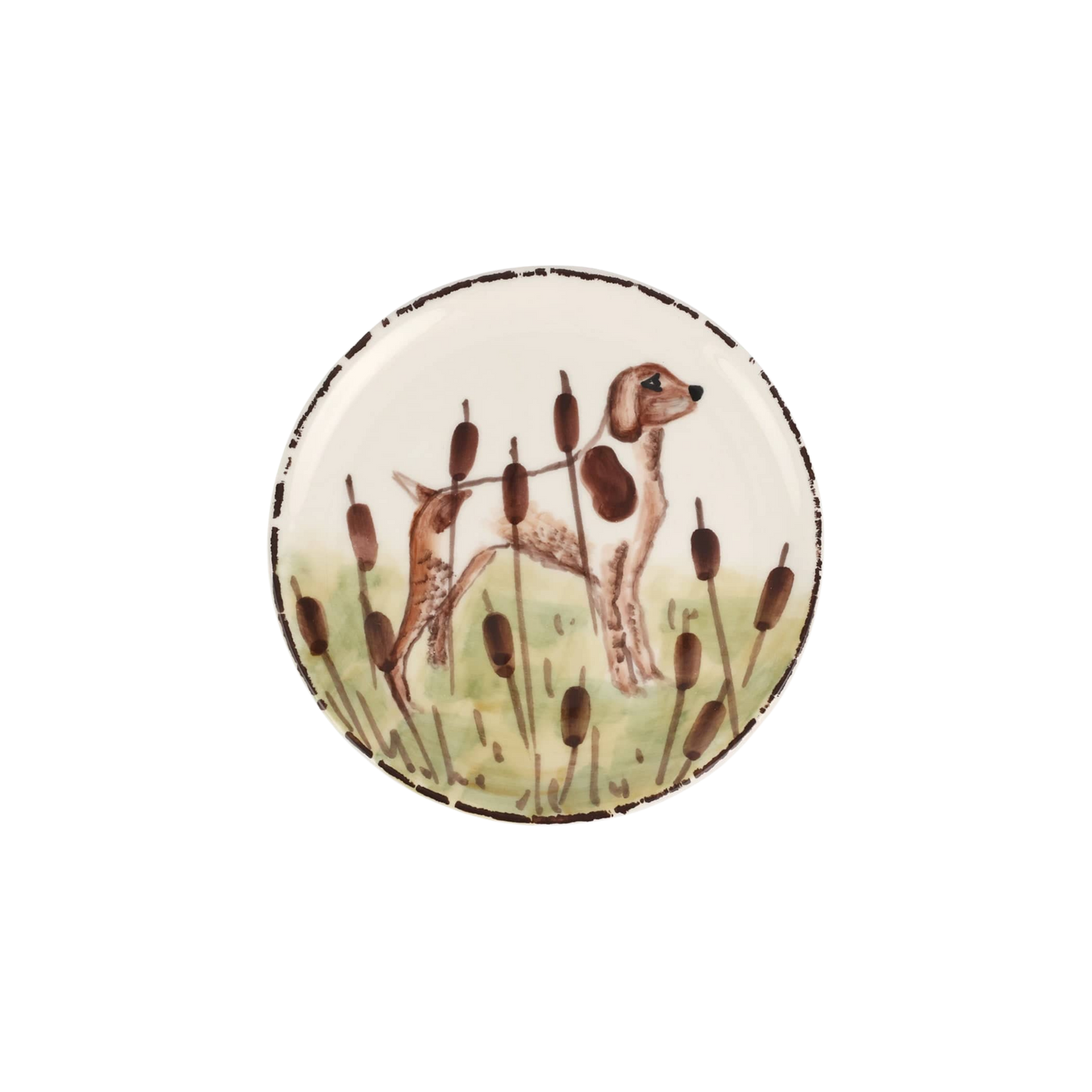 Wildlife Spaniel Canape Plate