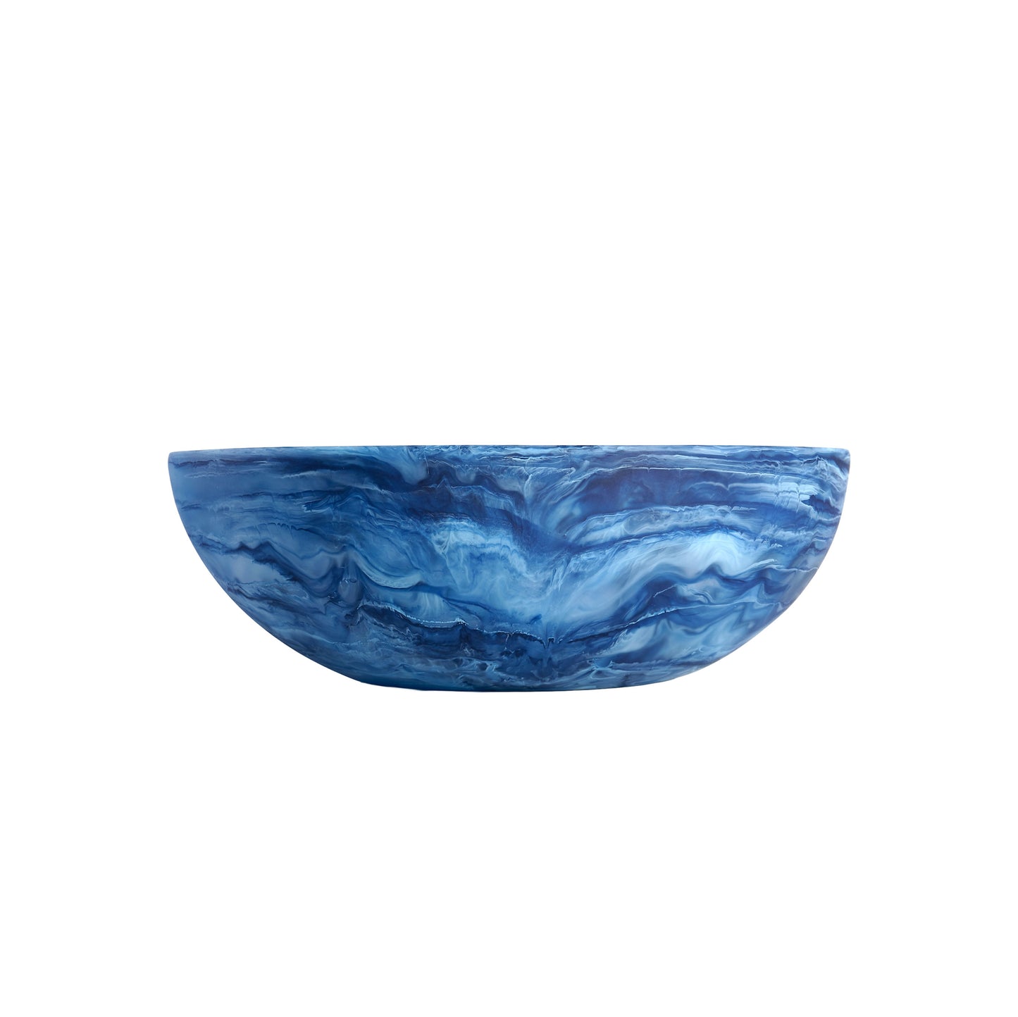 Wave Bowl Large- Denim Swirl