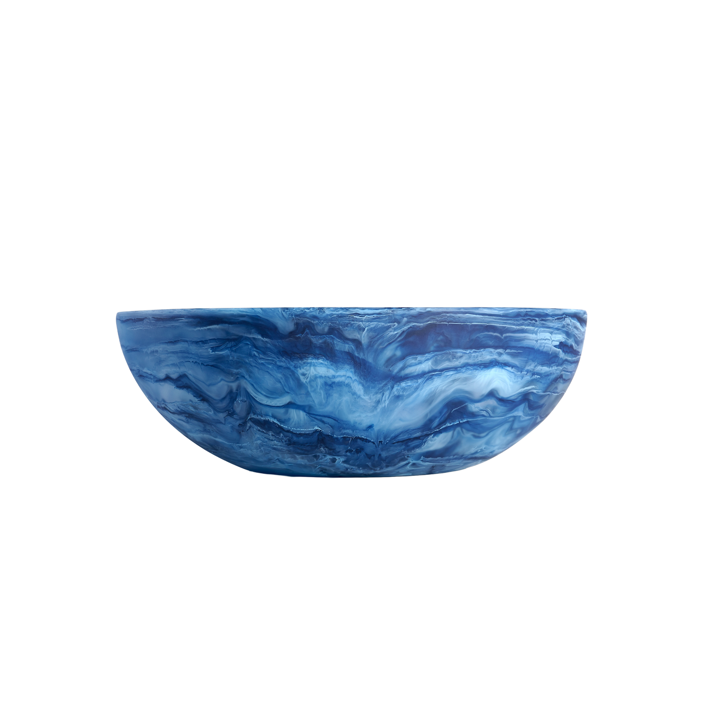 Wave Bowl Large- Denim Swirl