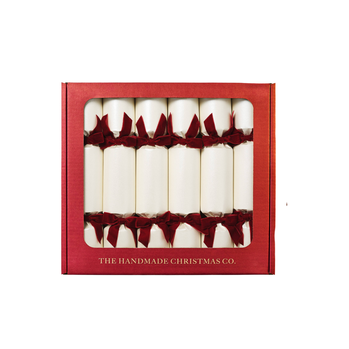 White Christmas Cracker Box - Set of 6 (Fill Your Own)