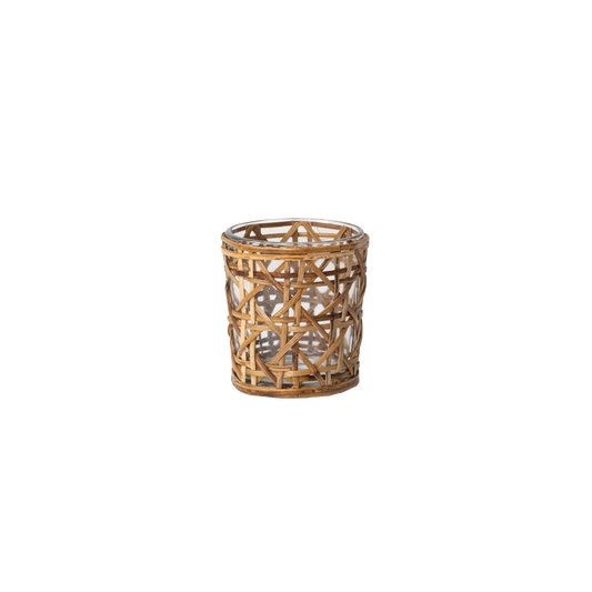 Cane Wicker Votive