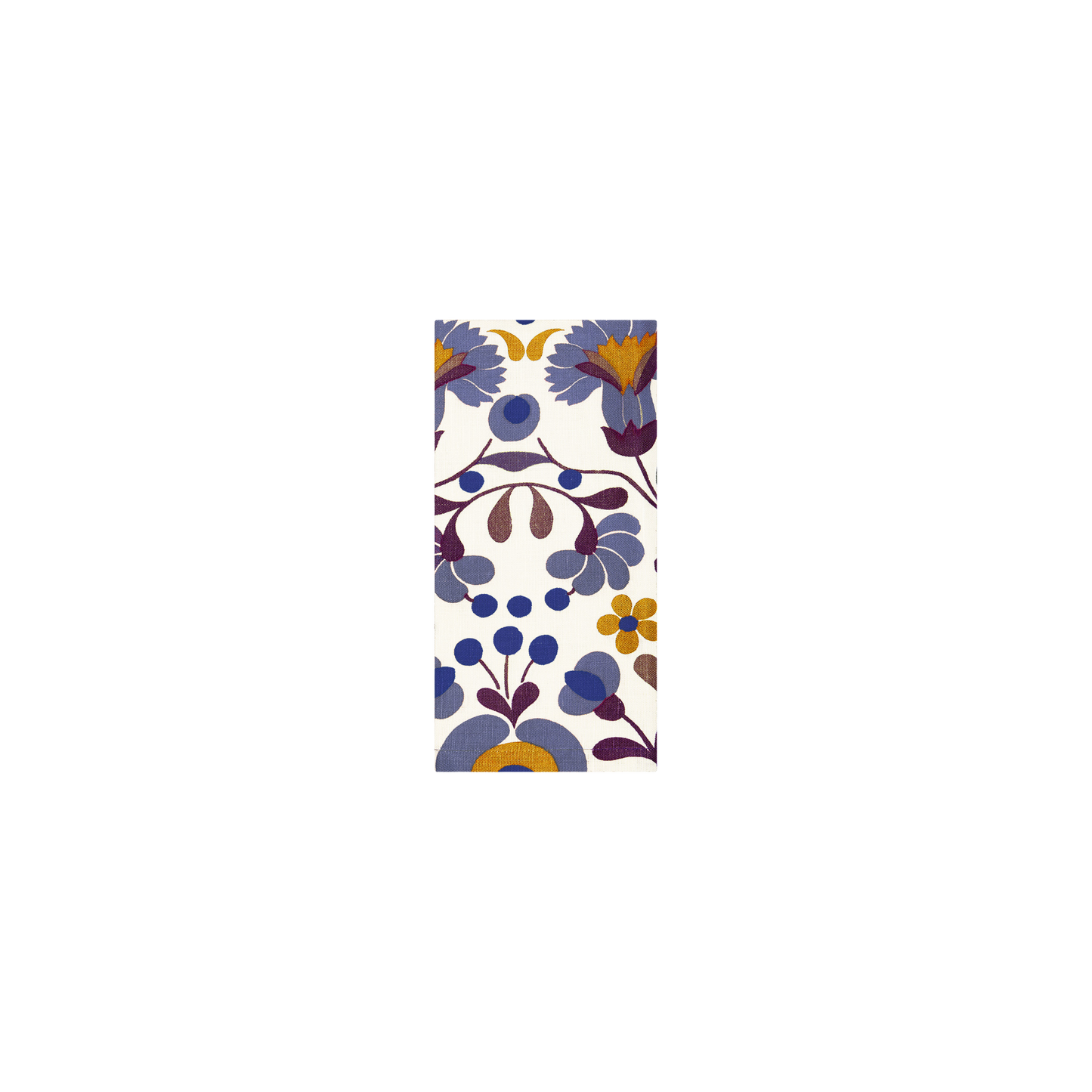 Windflower Large Napkins Yellow and Blue - Set of 2