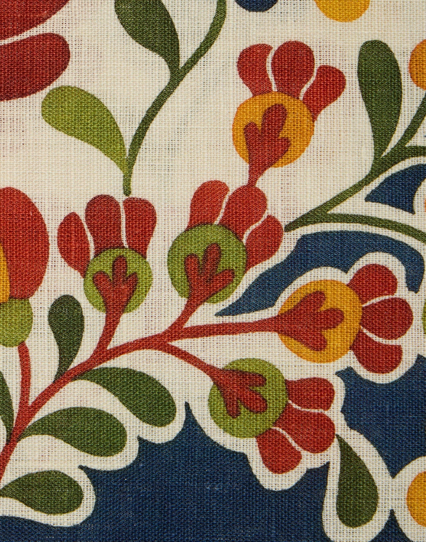 Windflower Placée Tablecloth in Bordeaux
