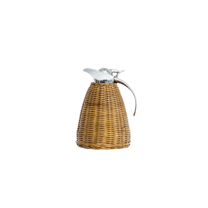 Woven Rattan Thermos