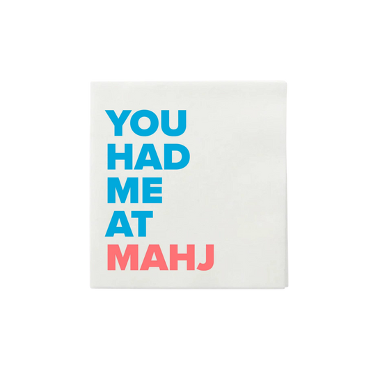 “You Had Me at Mahj" Paper Cocktail Napkins - Pack of 25