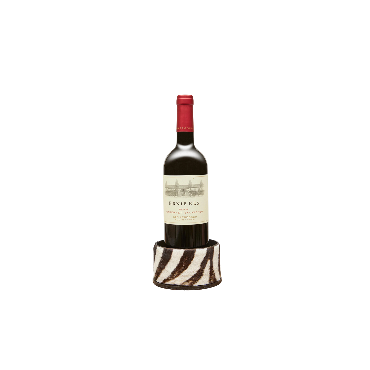 Zebra Hide Wine Holder