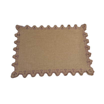 Amalfi Placemat in Stain Resistant Linen - Set of 4