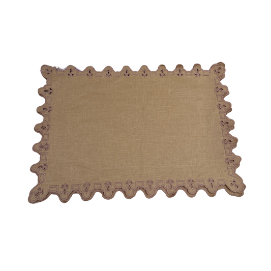 Amalfi Placemat in Stain Resistant Linen - Set of 4