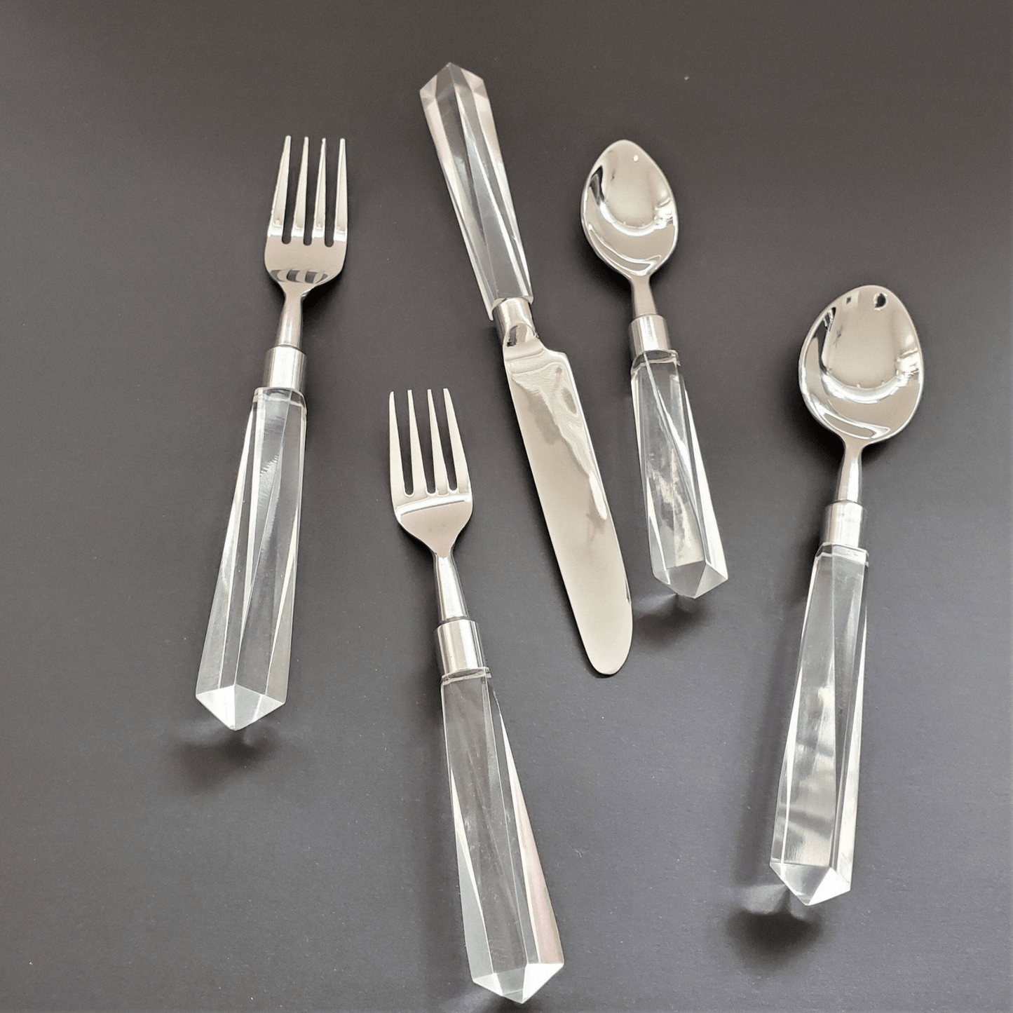 Acrylic Cutlery - Set of 5 - Hosted by Kelly Gaudreau