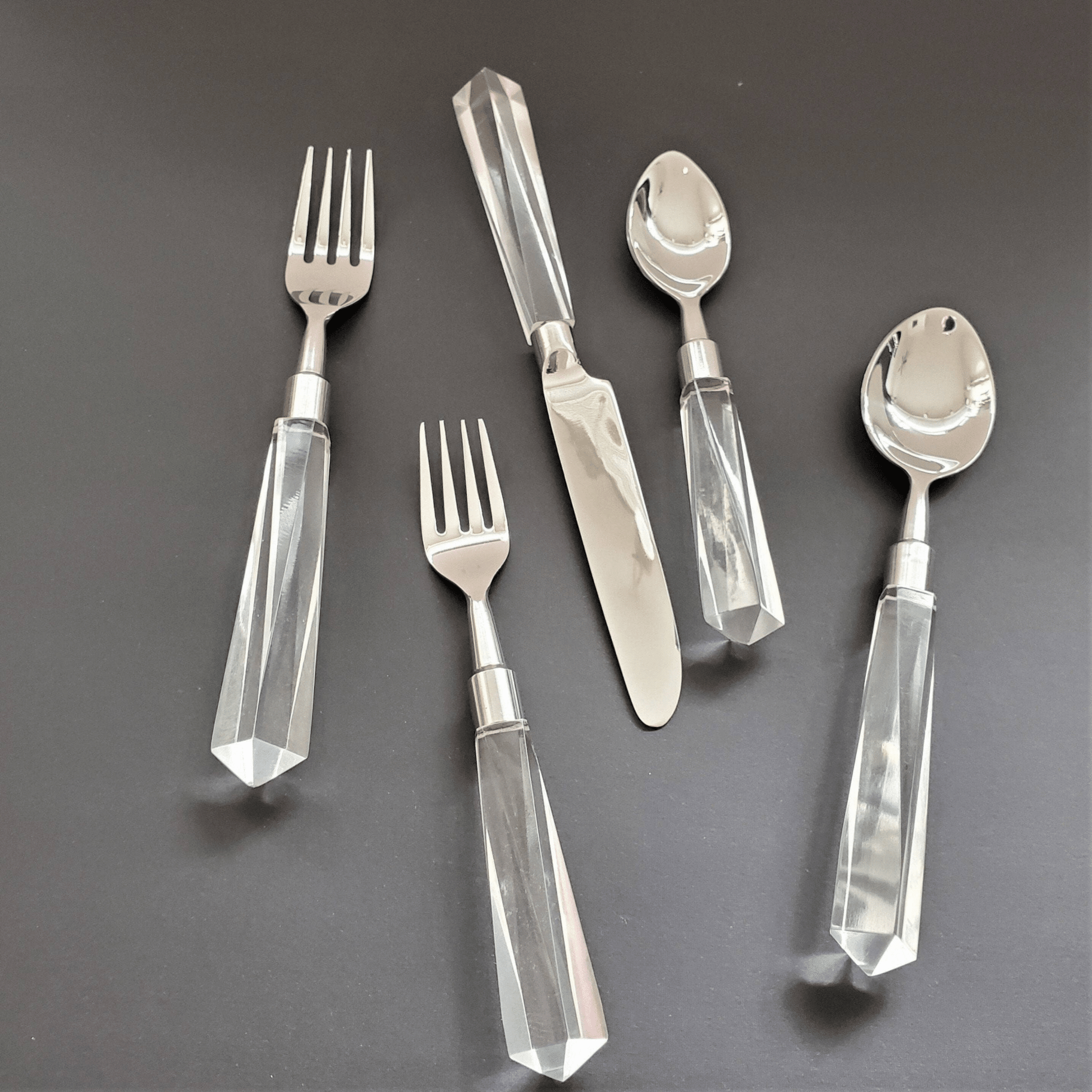 Acrylic Cutlery - Set of 5 - Hosted by Kelly Gaudreau