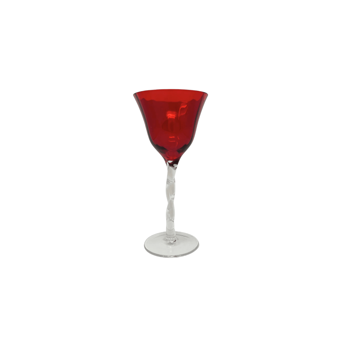 Adriana Wine Glass in Red - Set of 4 - Hosted by Kelly Gaudreau