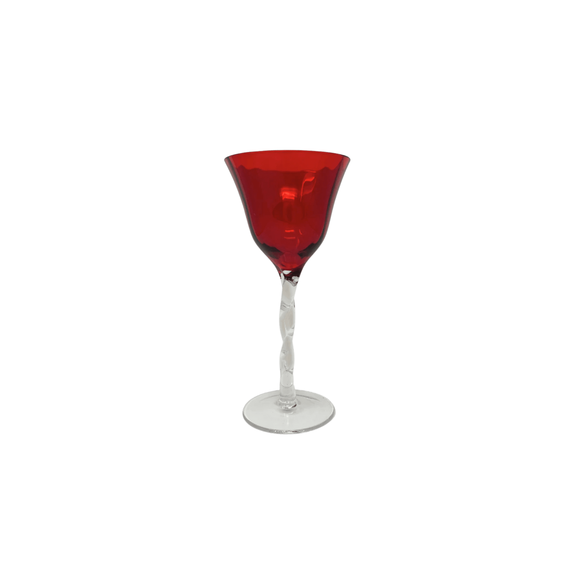 Adriana Wine Glass in Red - Set of 4 - Hosted by Kelly Gaudreau
