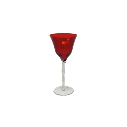 Adriana Wine Glass in Red - Set of 4 - Hosted by Kelly Gaudreau