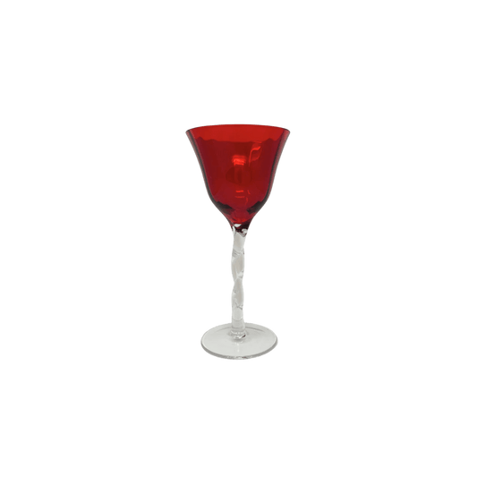 Adriana Wine Glass in Red - Set of 4 - Hosted by Kelly Gaudreau