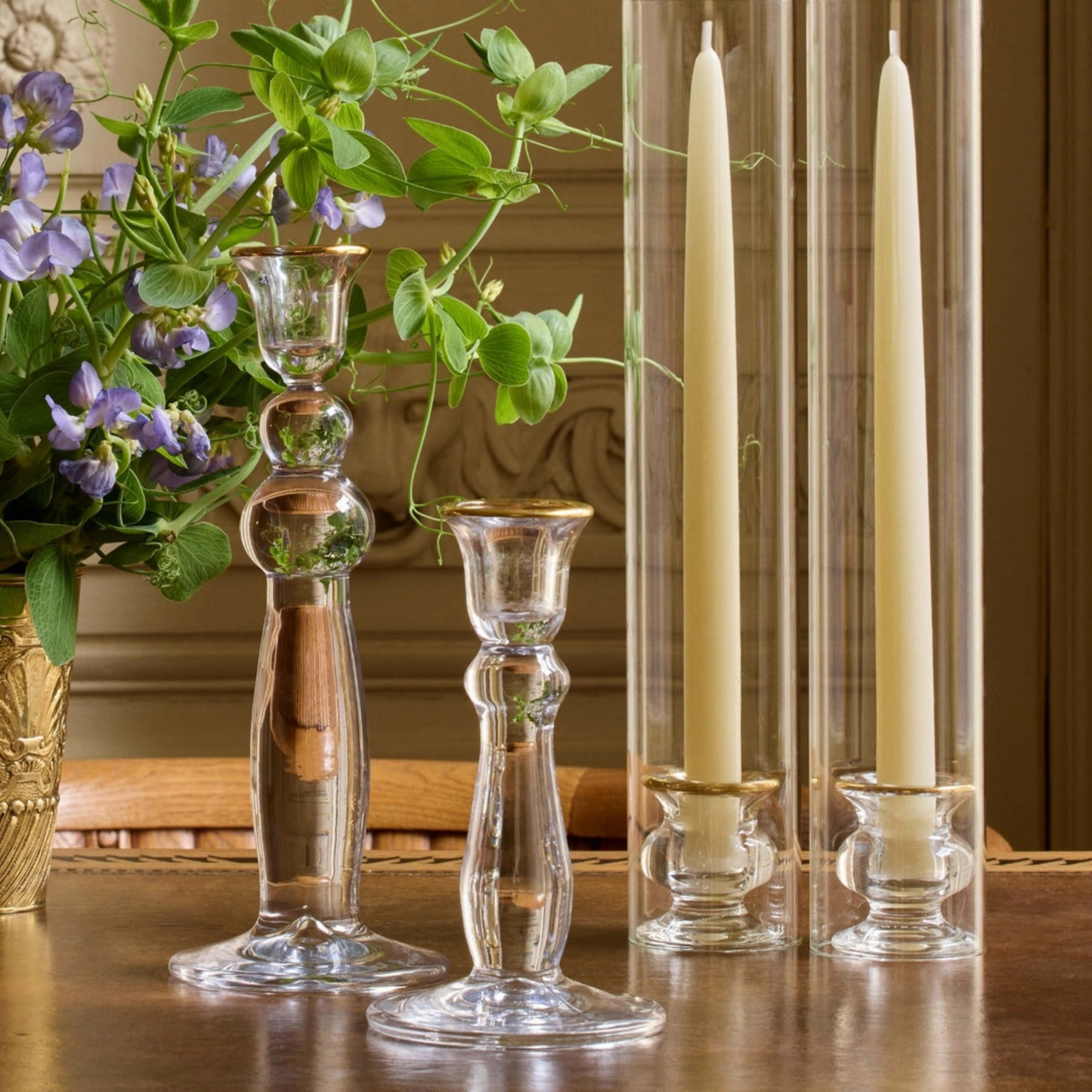 Sancia Extra Tall Taper Candleholder - Set of 2