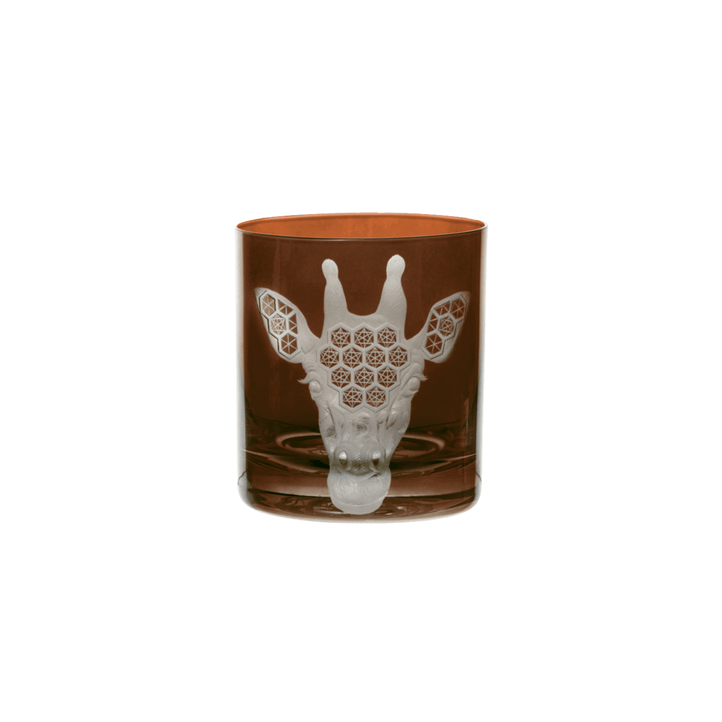 African Safari Giraffe Double Old Fashioned - Walnut - Hosted by Kelly Gaudreau