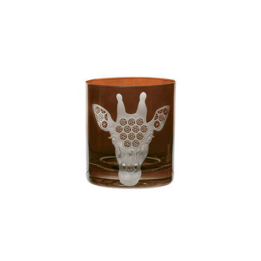 African Safari Giraffe Double Old Fashioned - Walnut - Hosted by Kelly Gaudreau