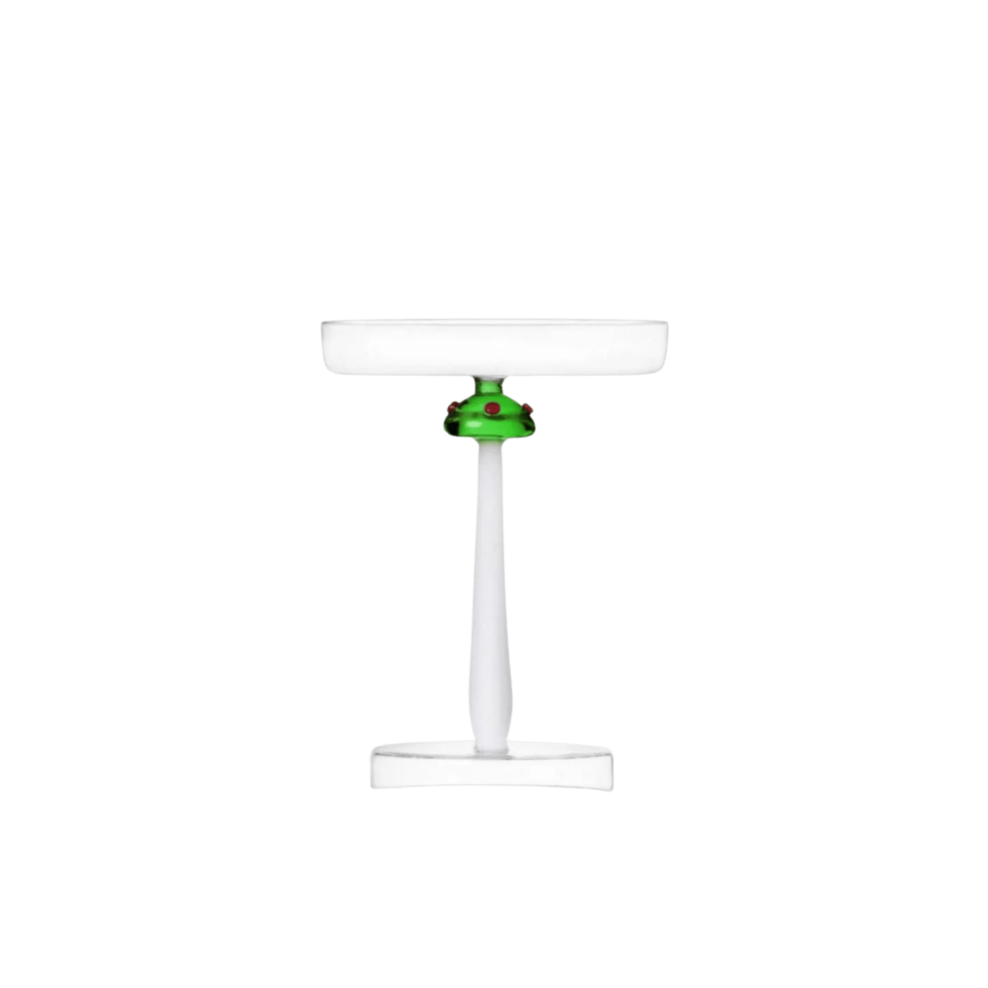 Alice Footed Dish with Green Mushrooms with Red Dots - Hosted by Kelly Gaudreau