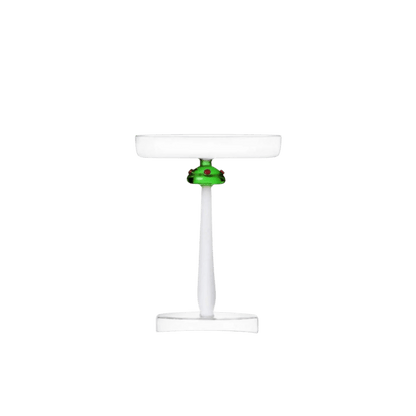 Alice Footed Dish with Green Mushrooms with Red Dots - Hosted by Kelly Gaudreau