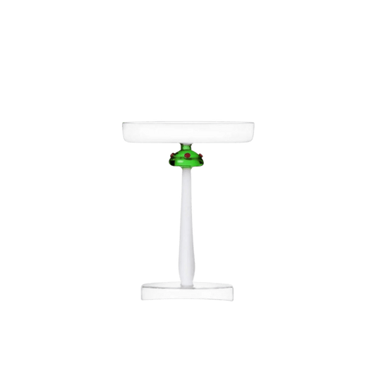 Alice Footed Dish with Green Mushrooms with Red Dots - Hosted by Kelly Gaudreau