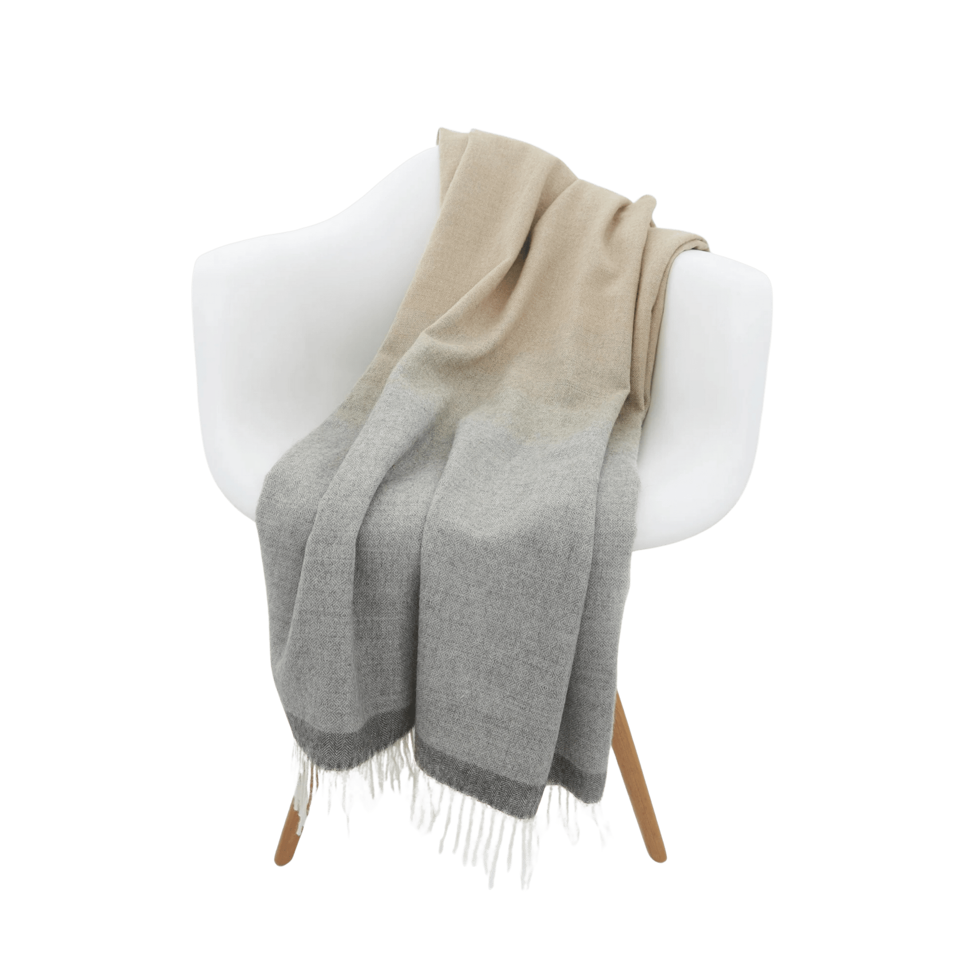 Alpaca Ombré Blanket - Hosted by Kelly Gaudreau