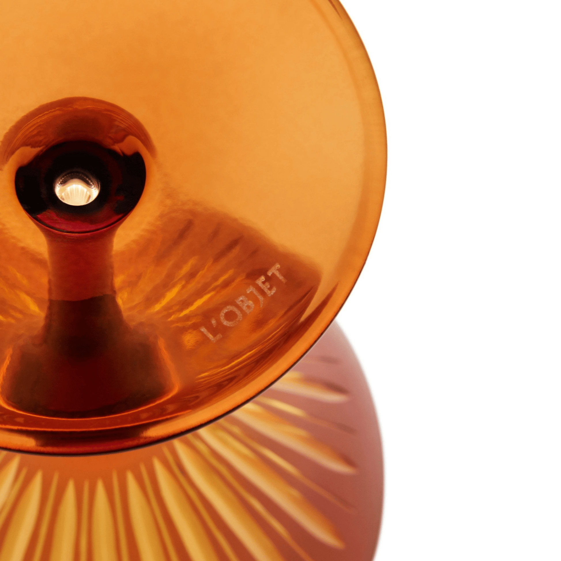 Amber Prism Wine Glasses - Set of 4 - Hosted by Kelly Gaudreau