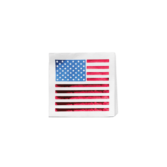 American Flag Cocktail Napkins - Set of 24 - Hosted by Kelly Gaudreau