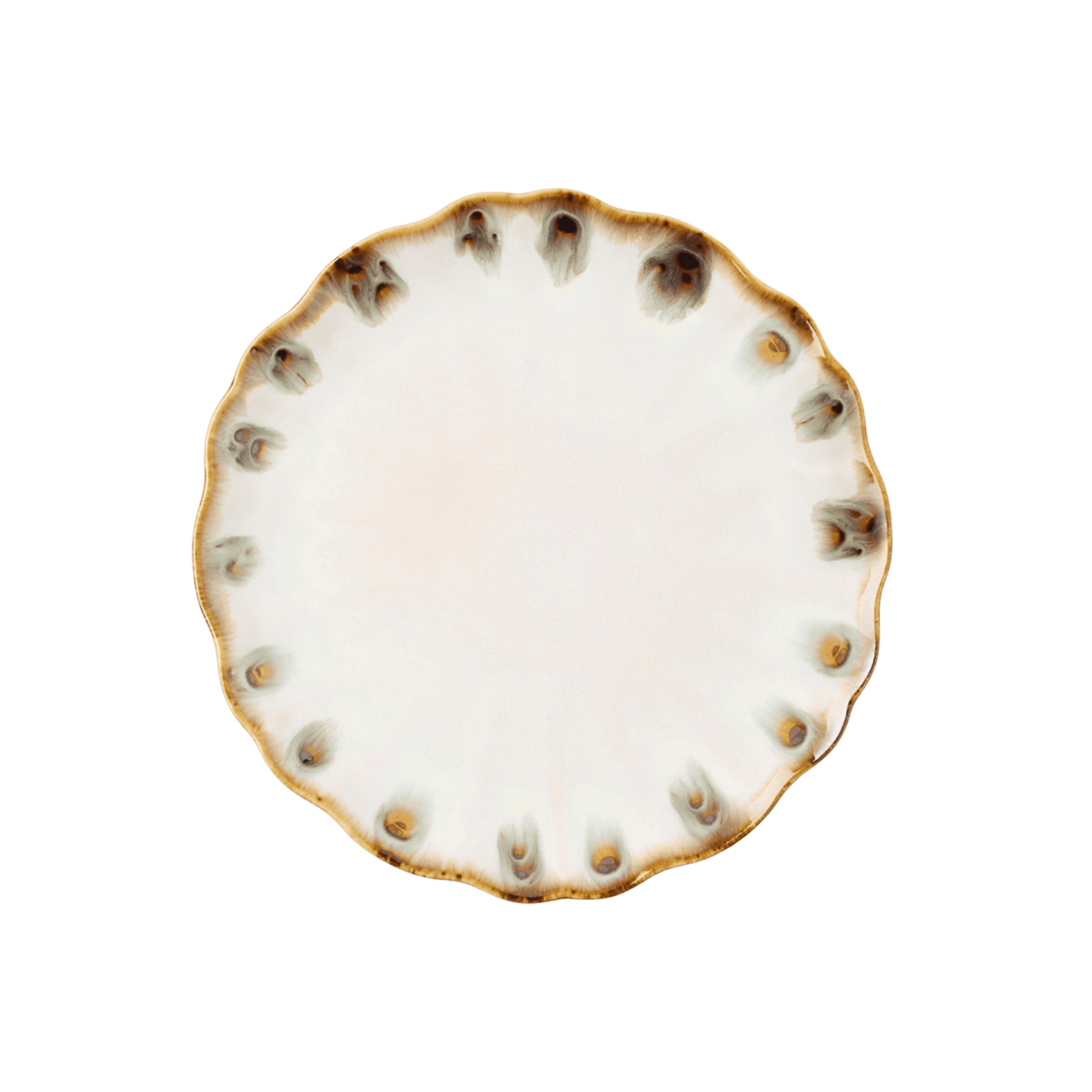 Amoria Dinner Plate - Almond/Sage set of 4 - Hosted by Kelly Gaudreau