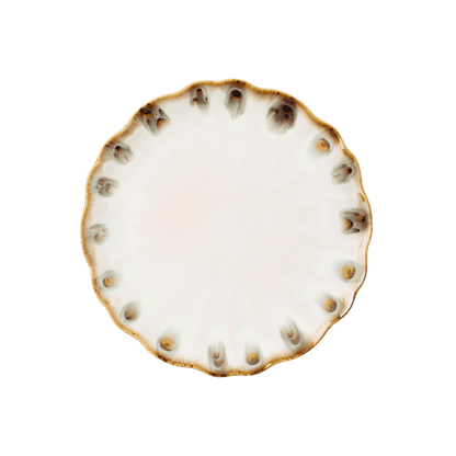 Amoria Dinner Plate - Almond/Sage set of 4 - Hosted by Kelly Gaudreau