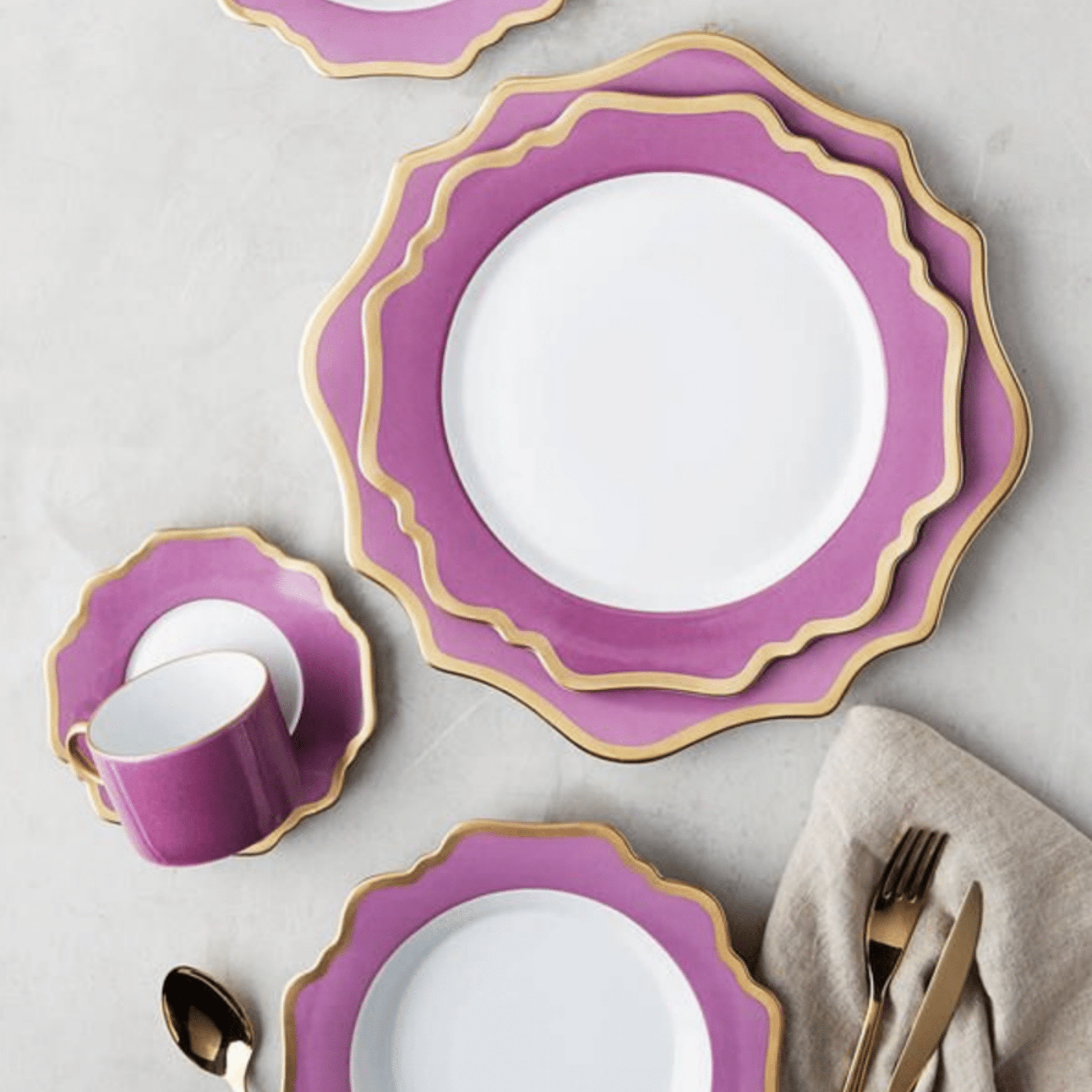 Anna's Palette Purple Orchid Charger - Hosted by Kelly Gaudreau