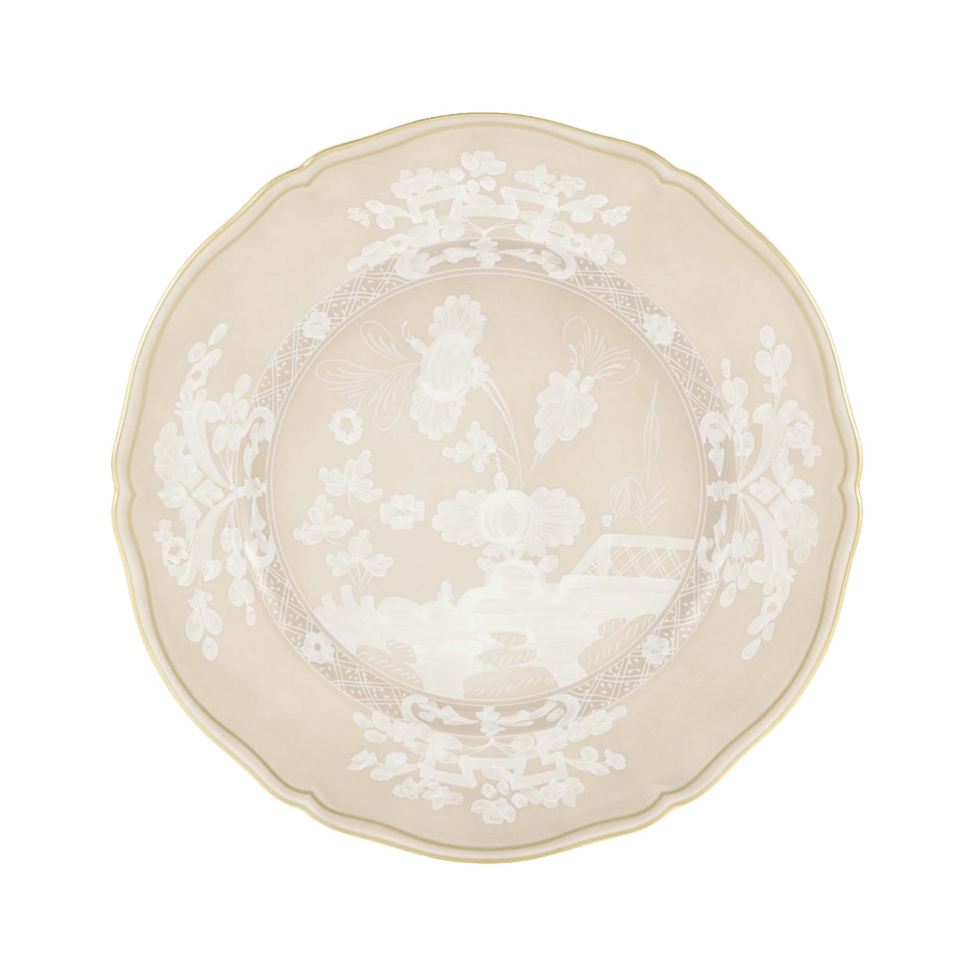 Antico Doccia Charger Plate in Meringa - Hosted by Kelly Gaudreau