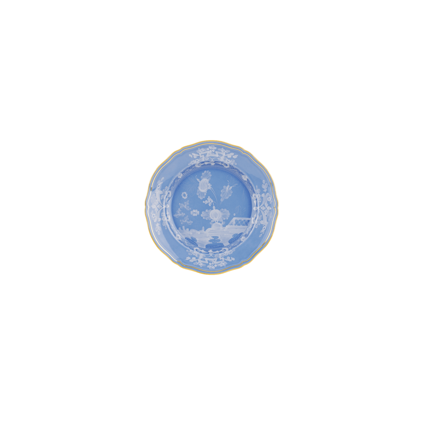 Antico Doccia Flat Dessert Plate in Pervinca - Hosted by Kelly Gaudreau