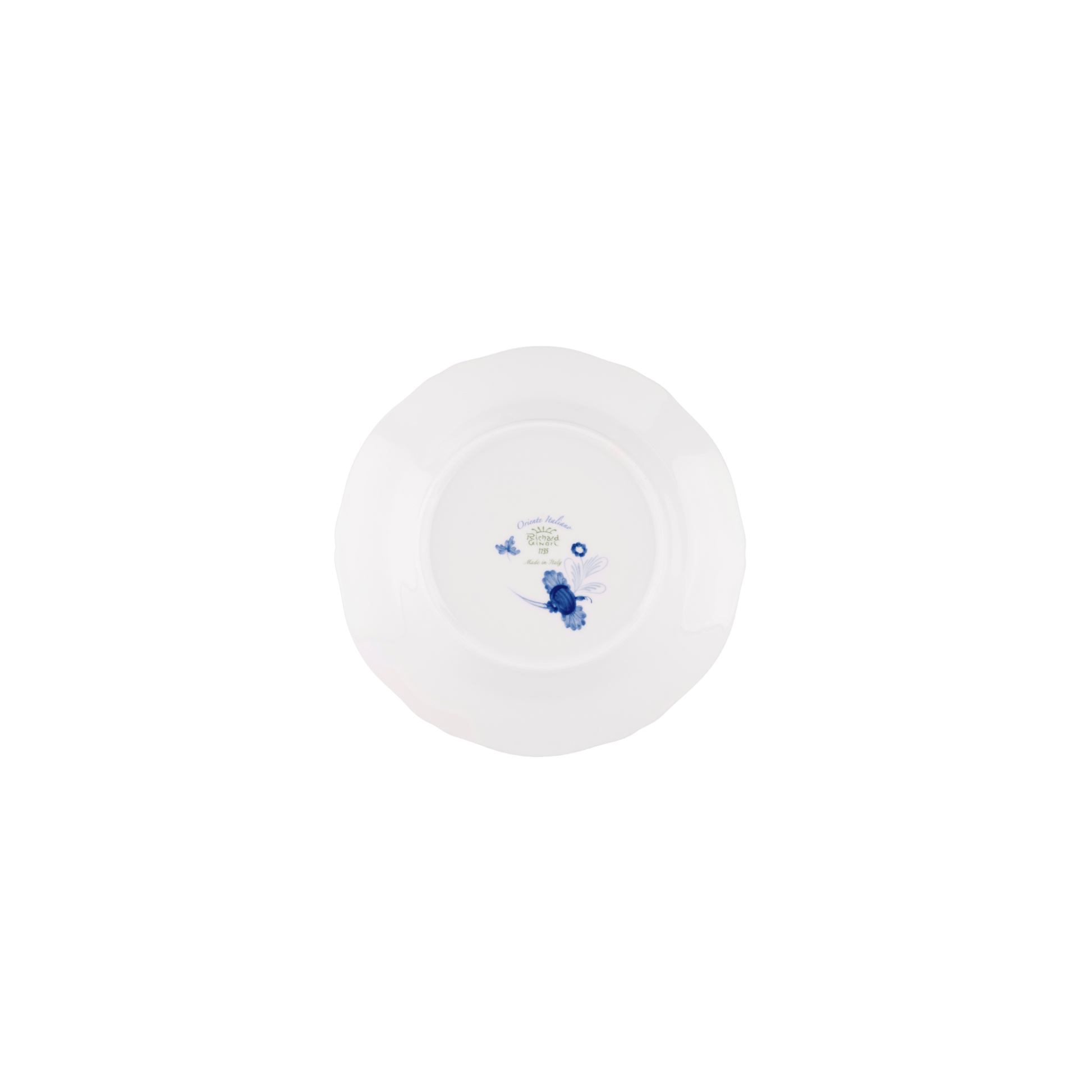 Antico Doccia Flat Dessert Plate in Pervinca - Hosted by Kelly Gaudreau