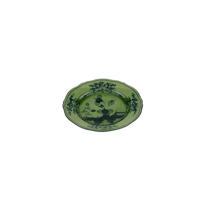 Antico Doccia Flat dessert plate - Malachite - Hosted by Kelly Gaudreau