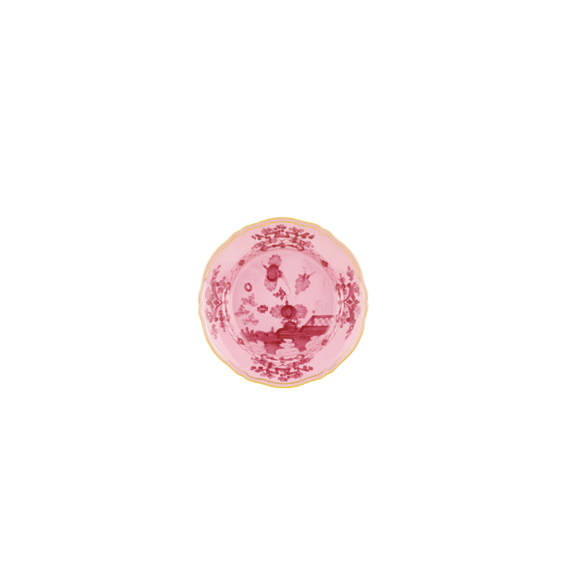 Antico Doccia Flat Dessert Plate - Porpora - Hosted by Kelly Gaudreau