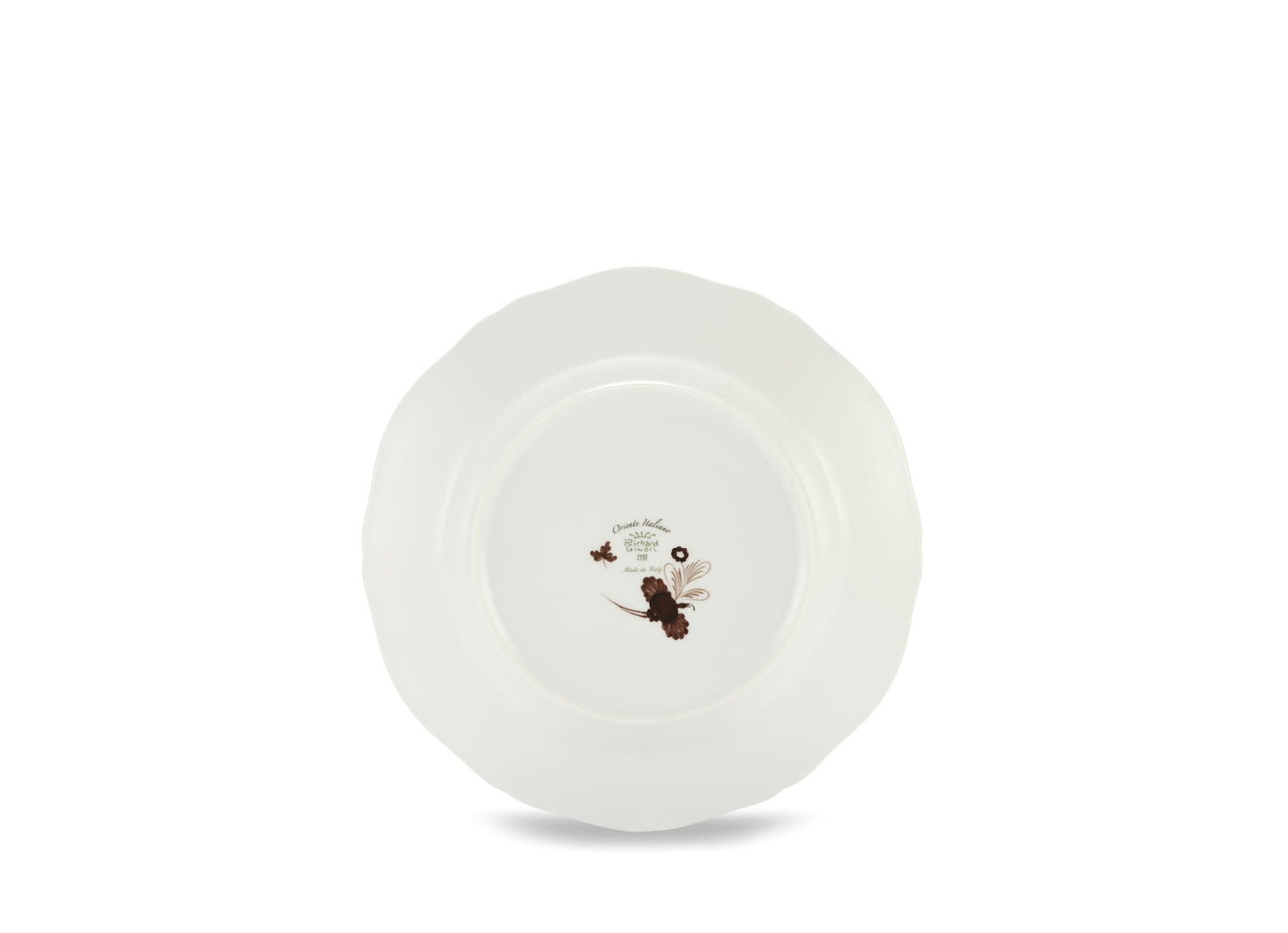 Antico Doccia Flat Dinner Plate - Castagna - Hosted by Kelly Gaudreau