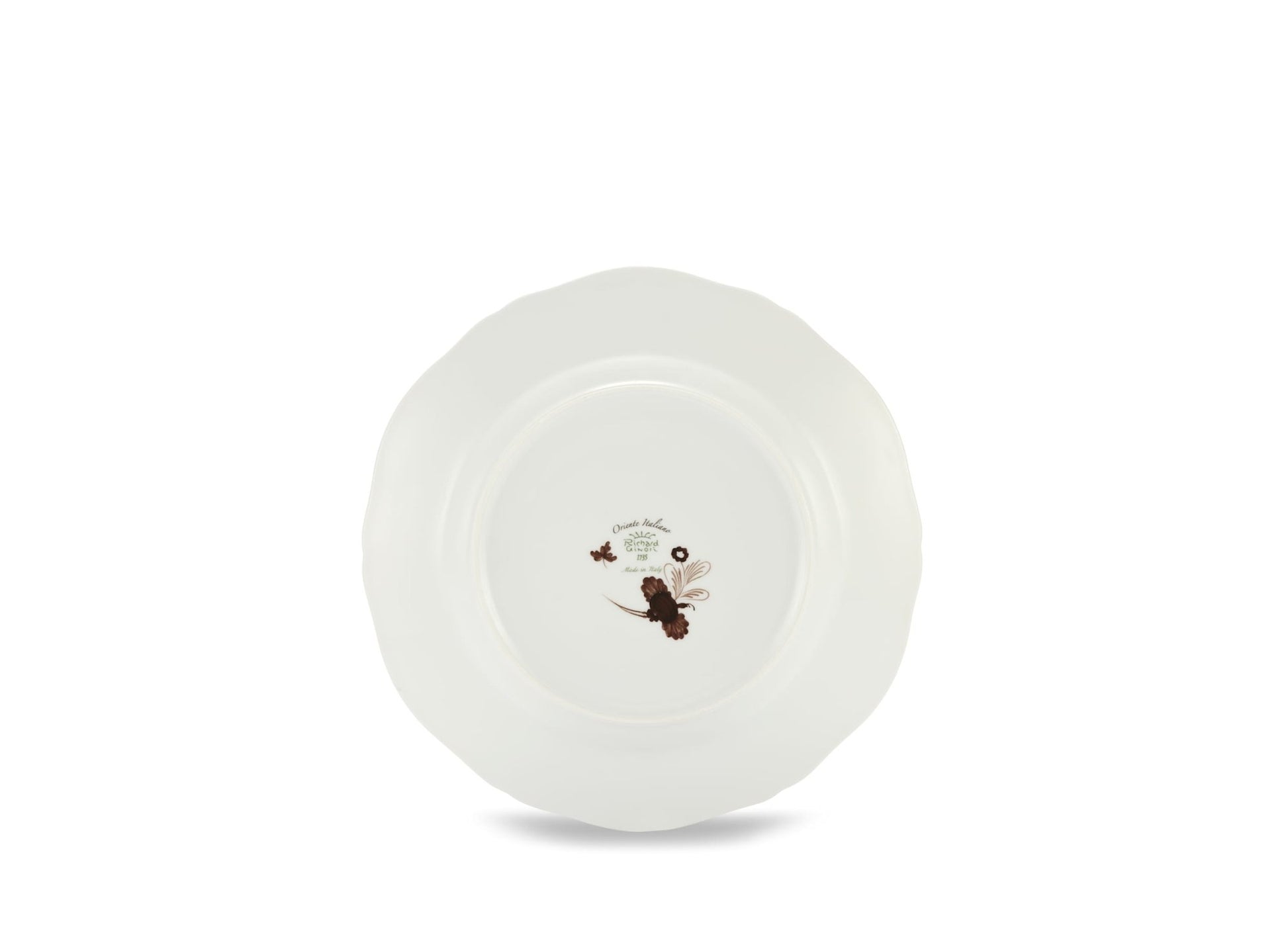 Antico Doccia Flat Dinner Plate - Castagna - Hosted by Kelly Gaudreau