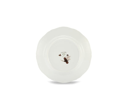 Antico Doccia Flat Dinner Plate - Castagna - Hosted by Kelly Gaudreau