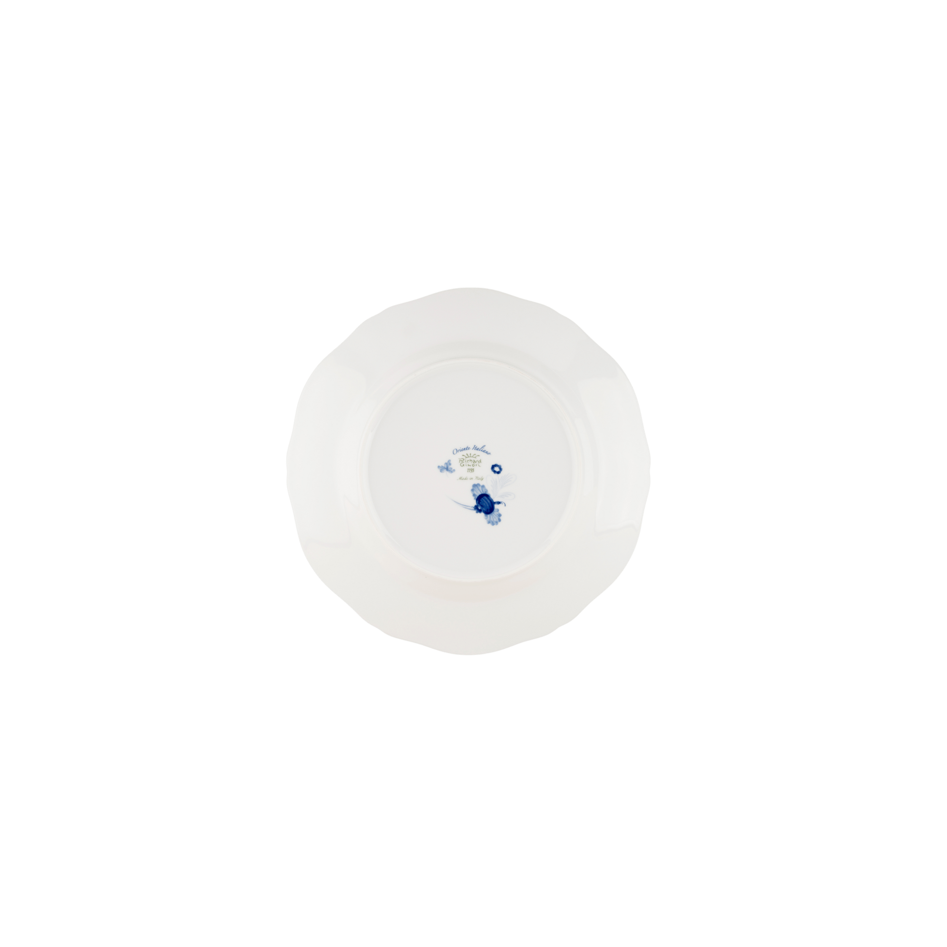 Antico Doccia Flat Dinner Plate - Malachite - Hosted by Kelly Gaudreau