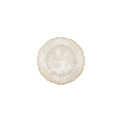 Antico Doccia Flat Dinner Plate - Meringa - Hosted by Kelly Gaudreau