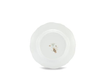 Antico Doccia Flat Dinner Plate - Meringa - Hosted by Kelly Gaudreau