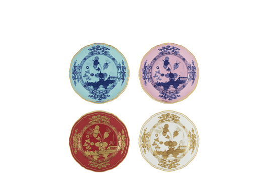 Antico Doccia Set of 4 Dessert plate - Italiano Mix - Hosted by Kelly Gaudreau