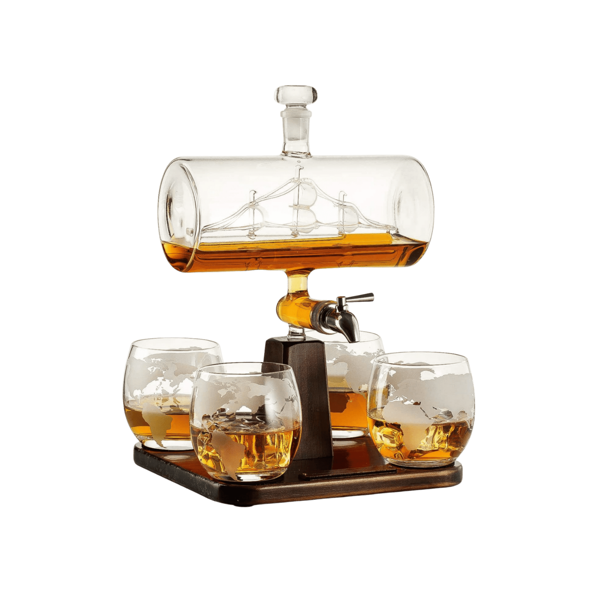 Antique Ship Decanter Set - Hosted by Kelly Gaudreau