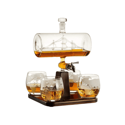 Antique Ship Decanter Set - Hosted by Kelly Gaudreau