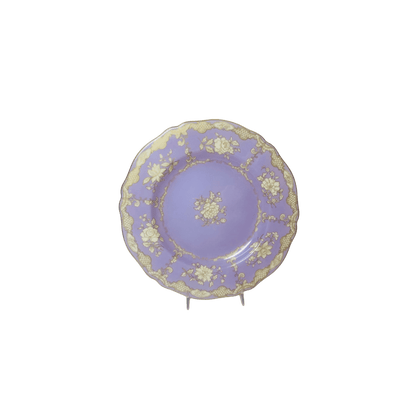 Antique Spode Lavender & Gold Dinner Plates Set of 10 - Hosted by Kelly Gaudreau