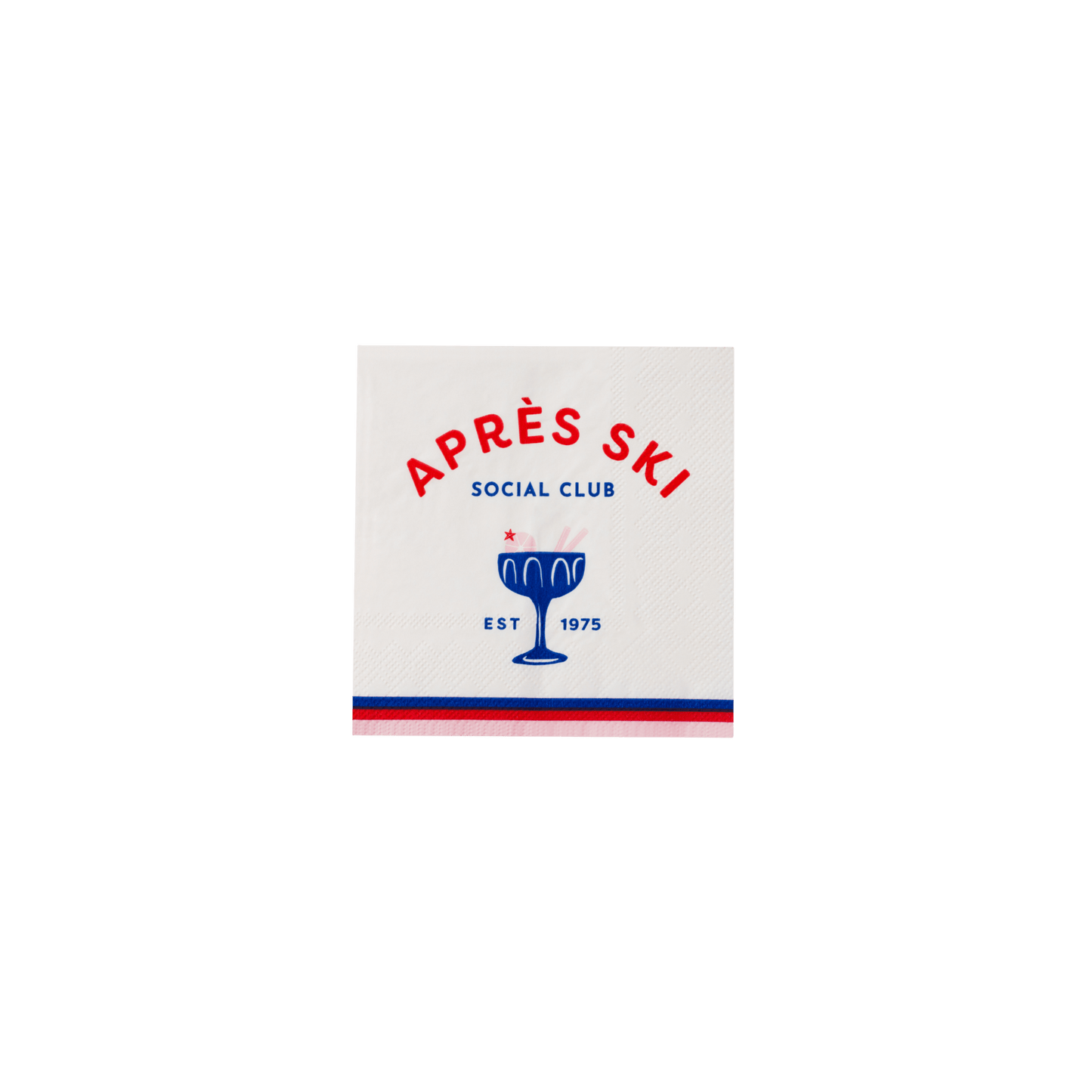 Après Ski Cocktail Napkins - Hosted by Kelly Gaudreau