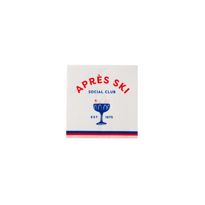 Après Ski Cocktail Napkins - Hosted by Kelly Gaudreau