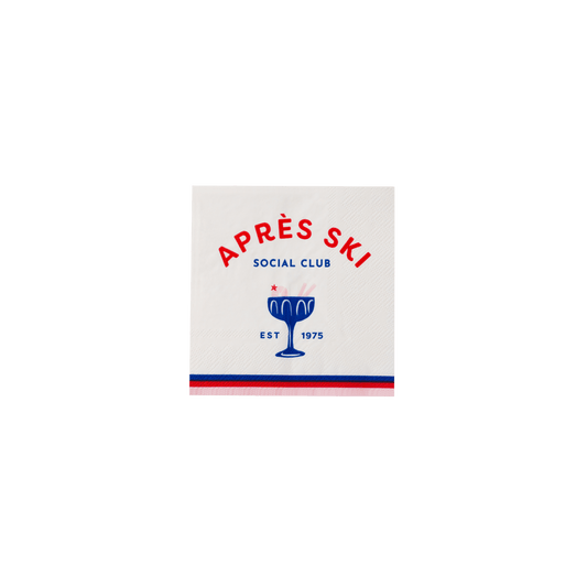 Après Ski Cocktail Napkins - Hosted by Kelly Gaudreau